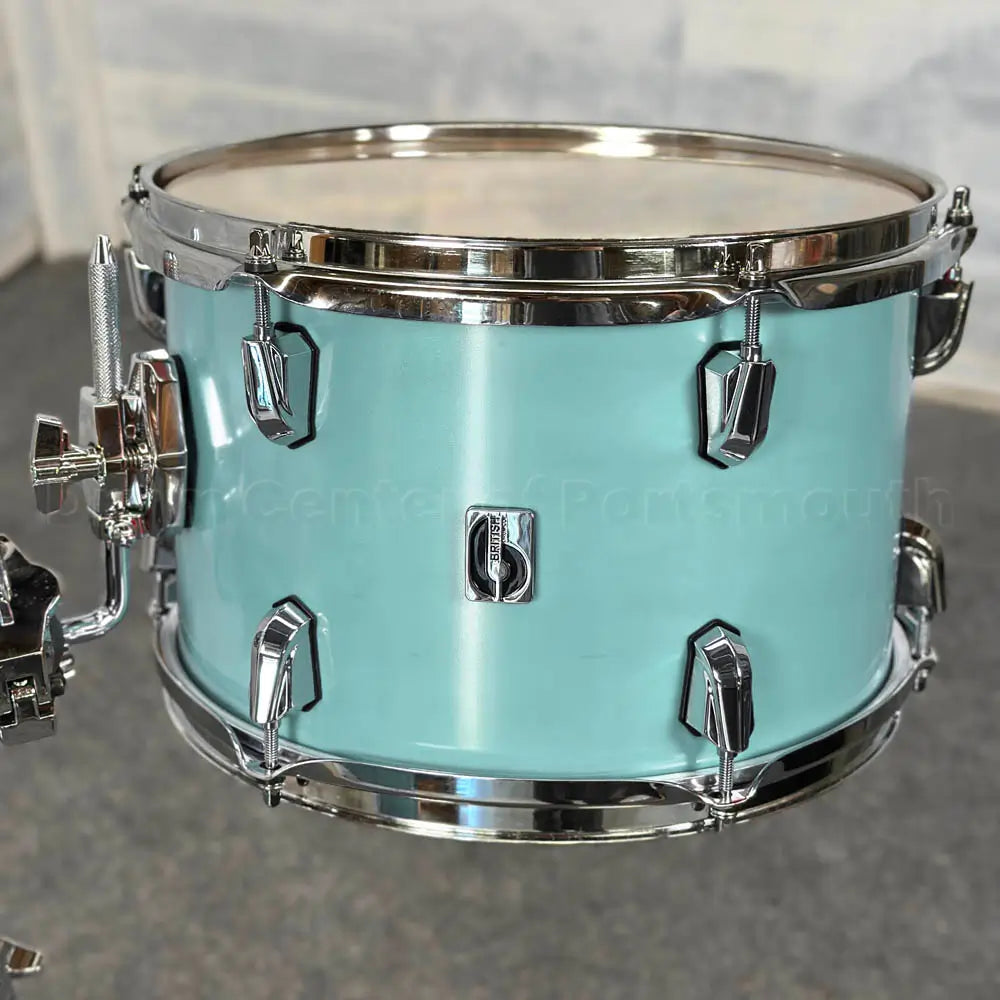 British Drum Company Enigma 5pc Drum Set Satin Teal