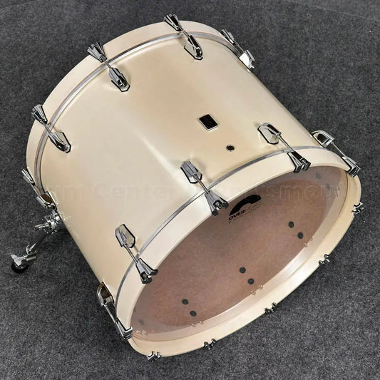 British Drum Company Enigma 5pc Drum Set Satin Olde English White