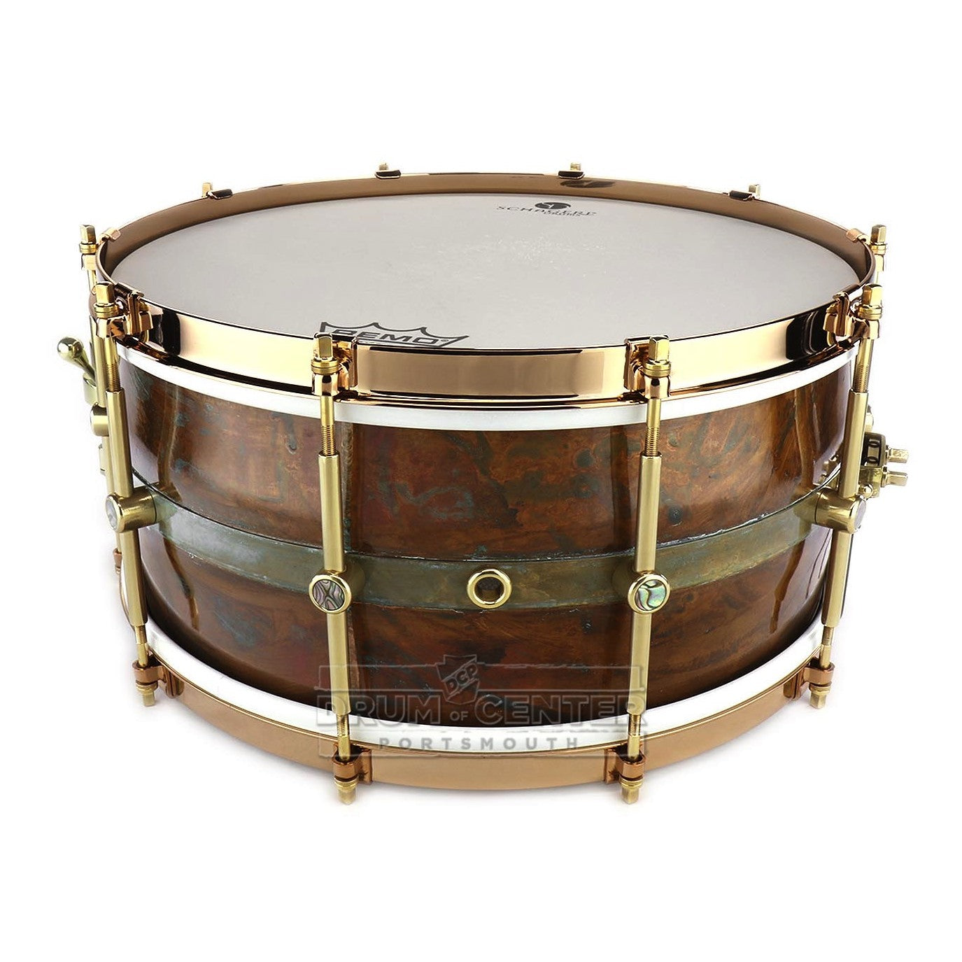Schagerl Custom Series Snare Drum 14x6.5 Mother of Pearl