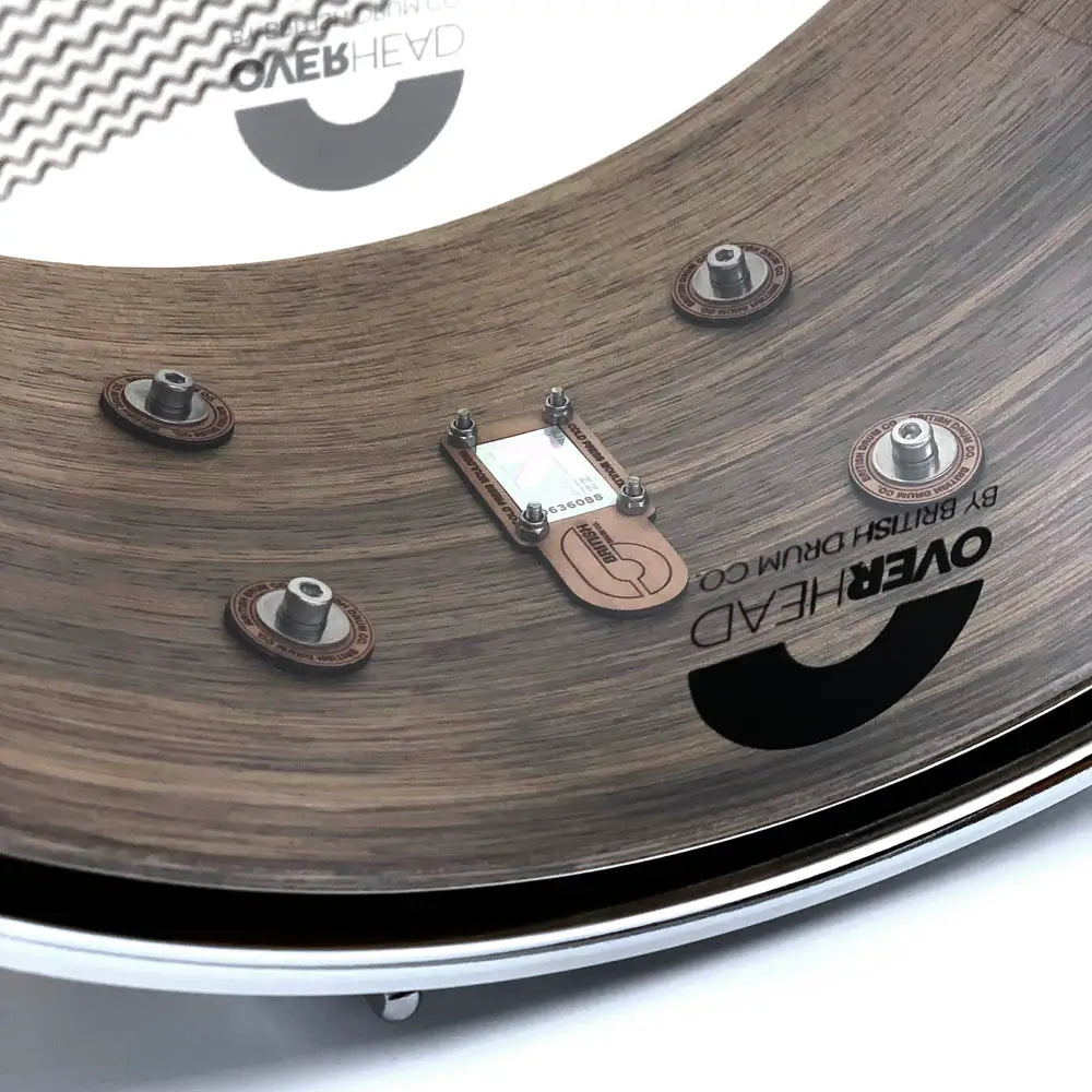 British Drum Company Founder's Reserve Pure Snare Drum 14x6.5 Limba - Drum Center Of Portsmouth