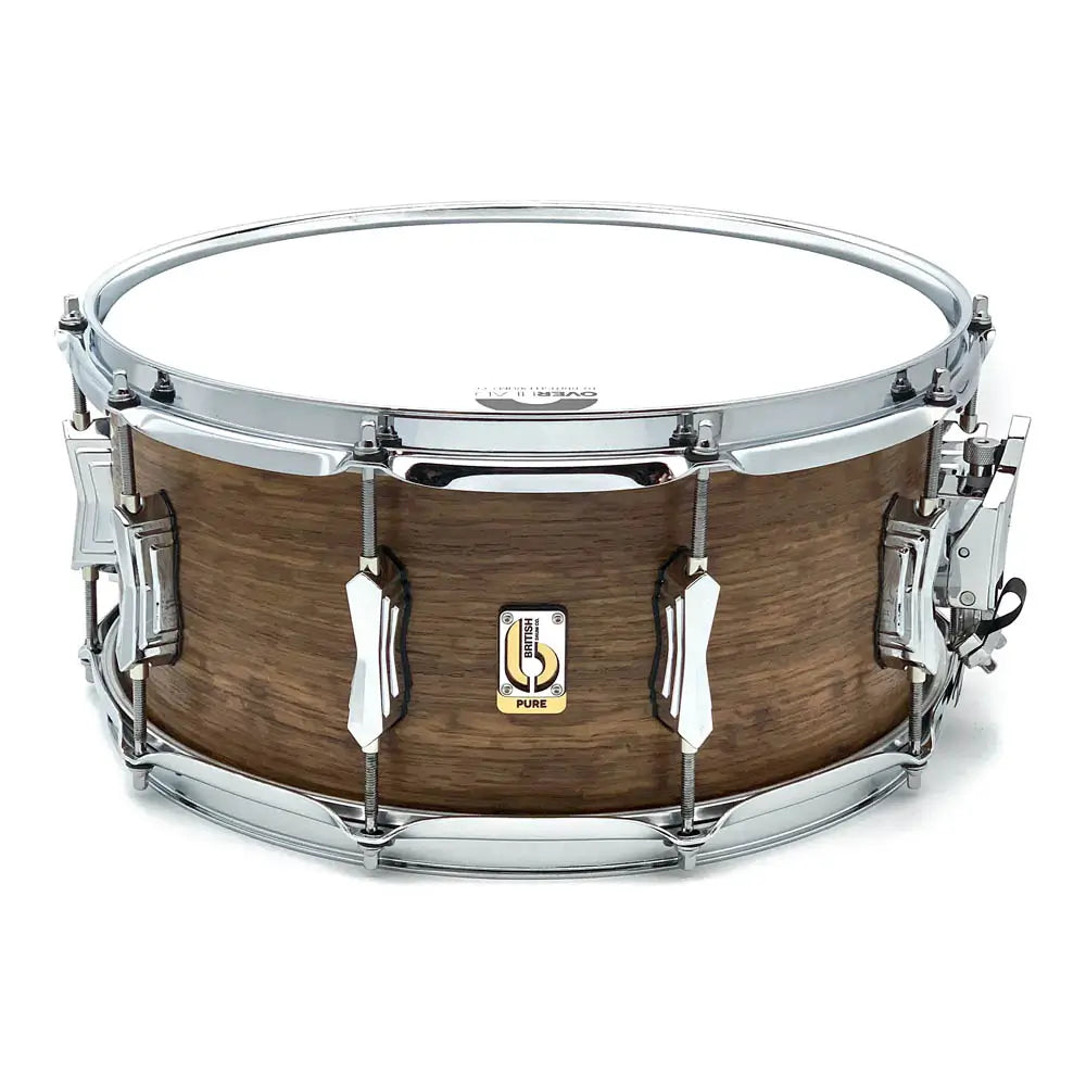 British Drum Company Founder's Reserve Pure Snare Drum 14x6.5 - Drum Center Of Portsmouth
