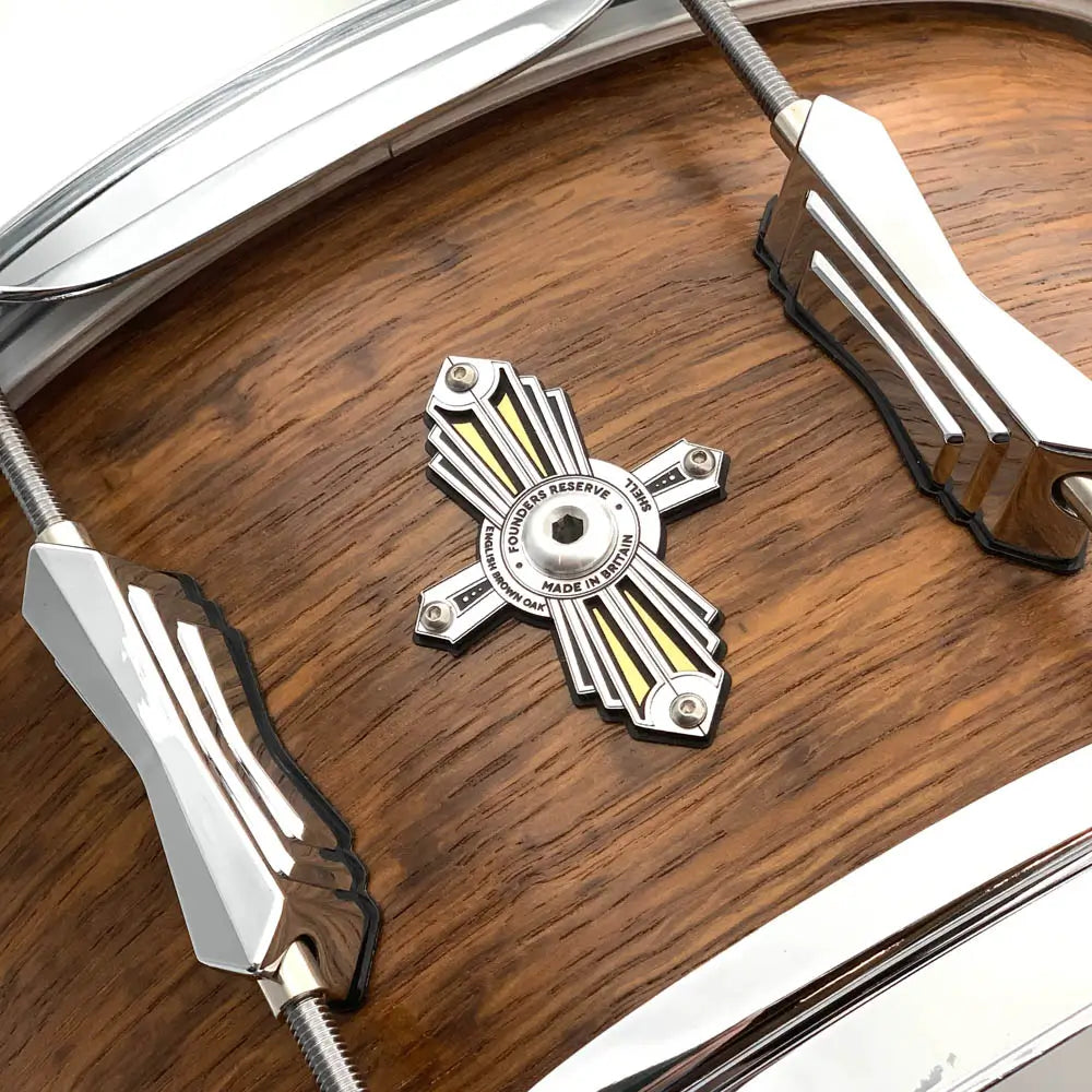 British Drum Company Founder's Reserve Pure Snare Drum 14x6.5 - Drum Center Of Portsmouth
