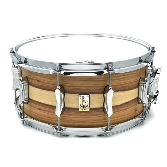 British Drum Company Founder's Reserve Pure Ultra Snare Drum 14x6.5 Wild Eldorado - Drum Center Of Portsmouth