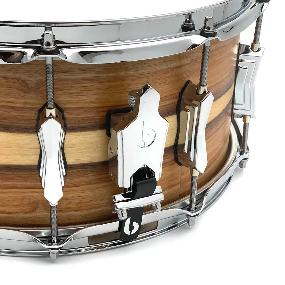 British Drum Company Founder's Reserve Pure Ultra Snare Drum 14x6.5 Wild Eldorado - Drum Center Of Portsmouth