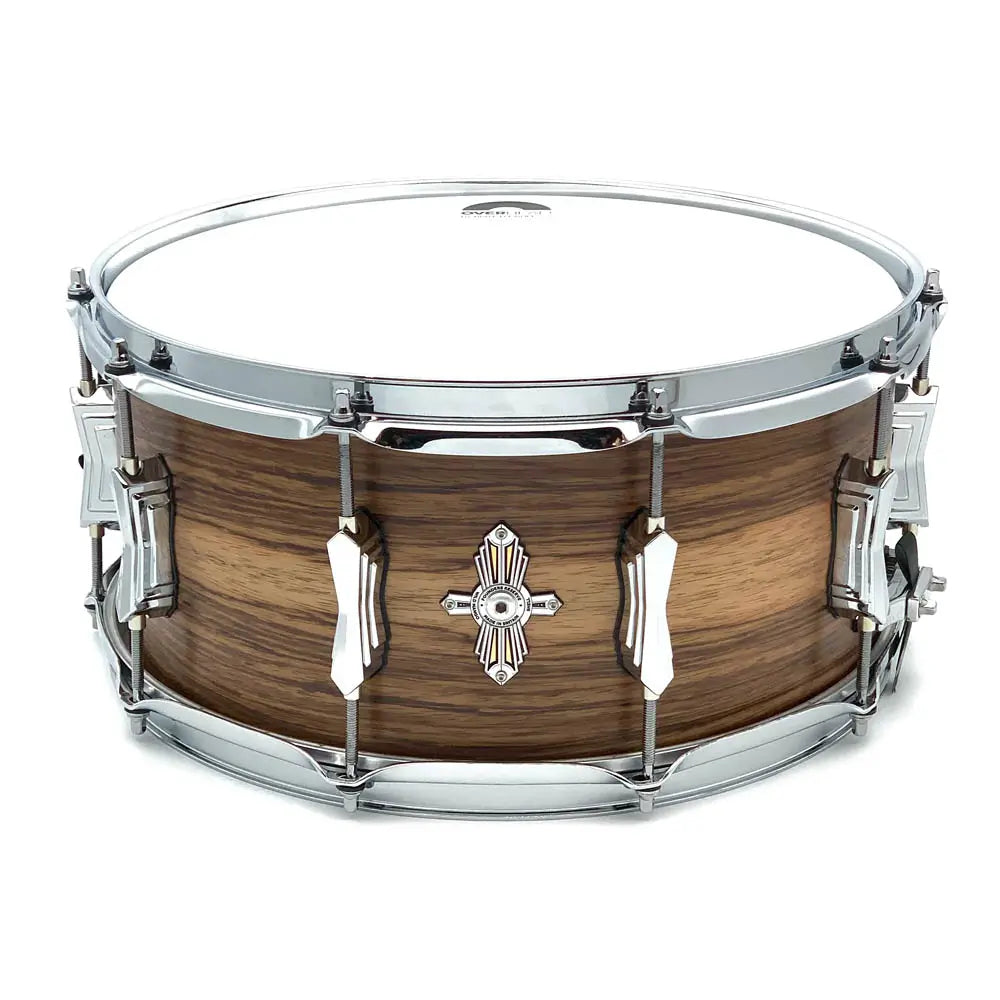 British Drum Company Founder's Reserve Pure Ultra Snare Drum 14x6.5 Wild Mango - Drum Center Of Portsmouth