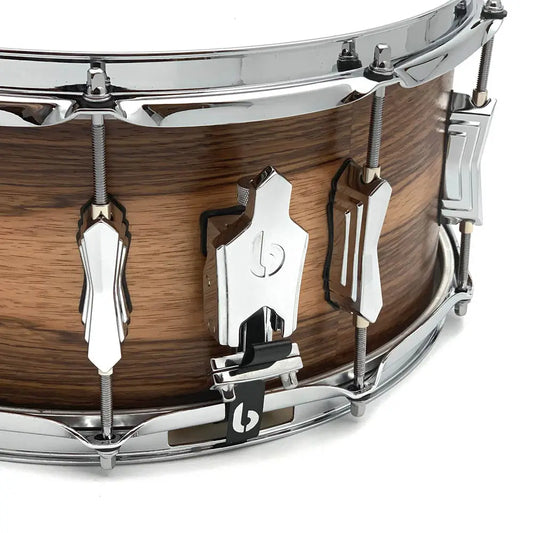 British Drum Company Founder's Reserve Pure Ultra Snare Drum 14x6.5 Wild Mango - Drum Center Of Portsmouth