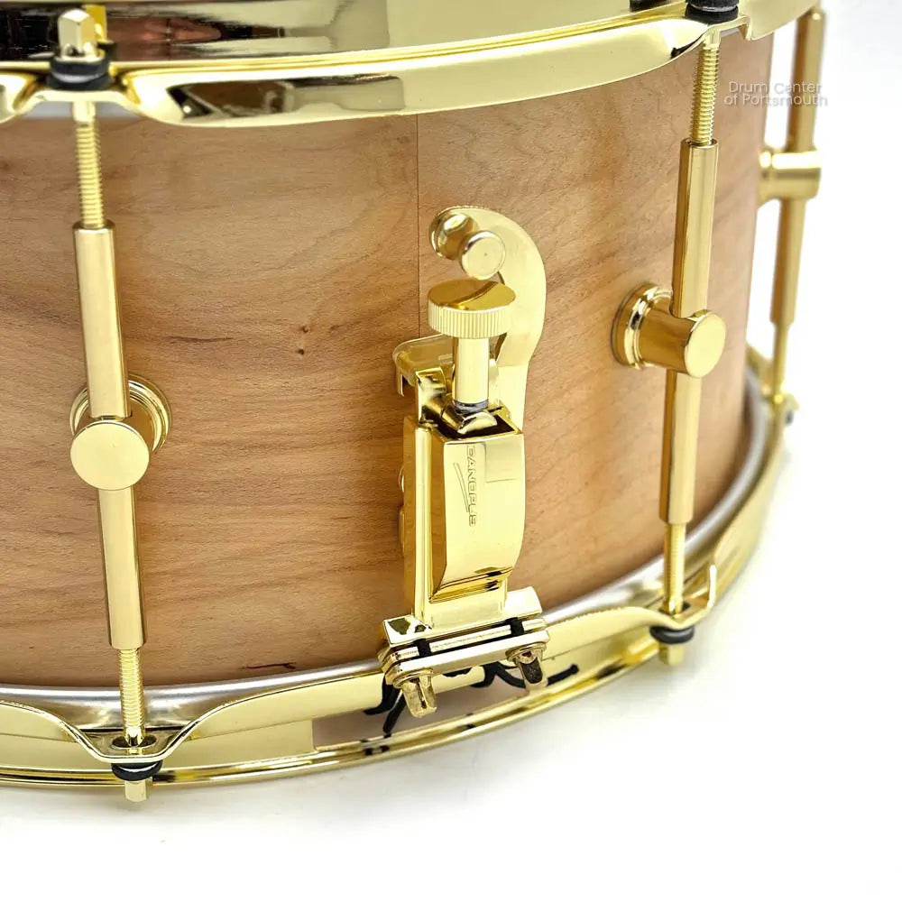 Canopus 'The Maple' Snare Drum 14x7 Natural Oil w/Brass Hardware - Second Line - Drum Center Of Portsmouth