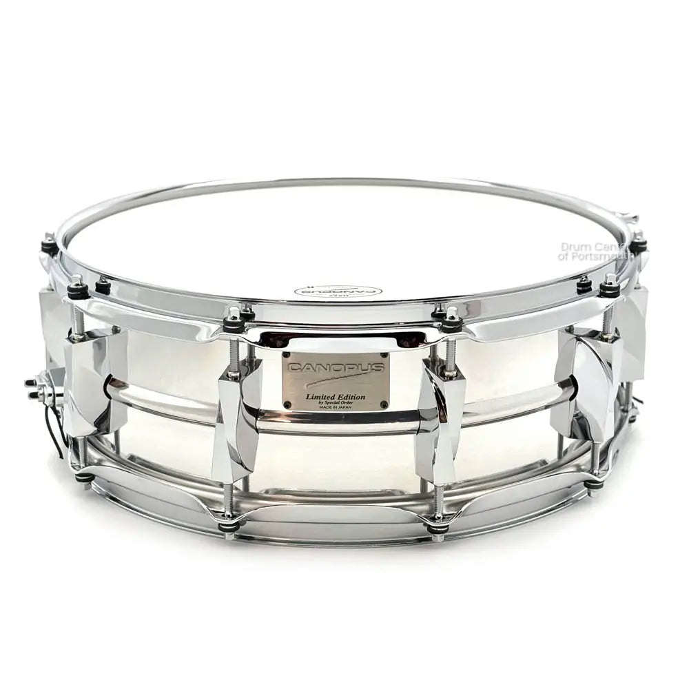 Canopus Limited Edition Beaded Aluminum Snare Drum 14x5  - Second Line - Drum Center Of Portsmouth