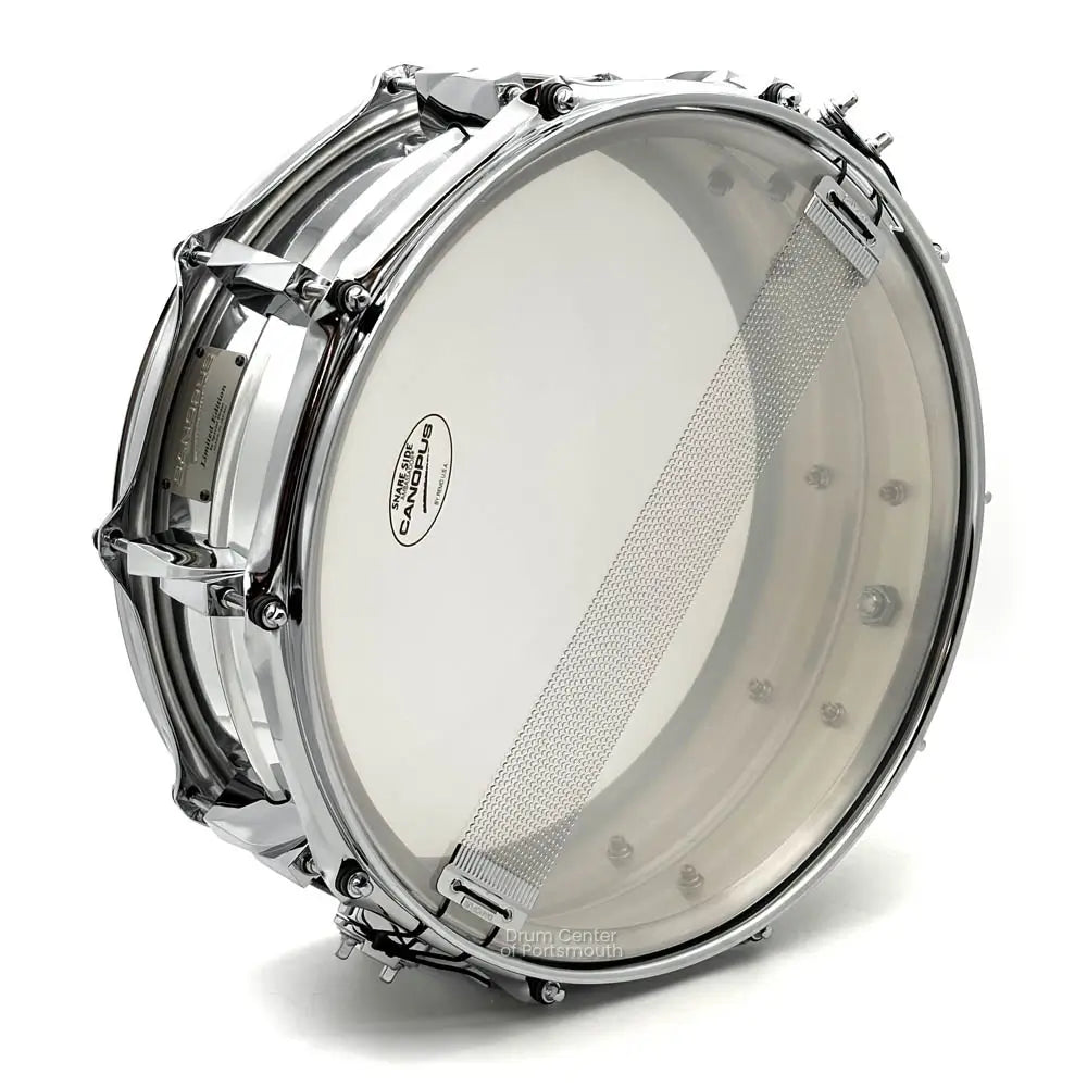 Canopus Limited Edition Beaded Aluminum Snare Drum 14x5  - Second Line - Drum Center Of Portsmouth
