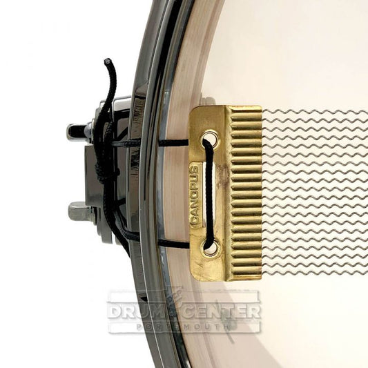 Canopus One of a Kind 10 Ply Maple Snare Drum 14x5.5 Diamond Gray Abalone Wrap