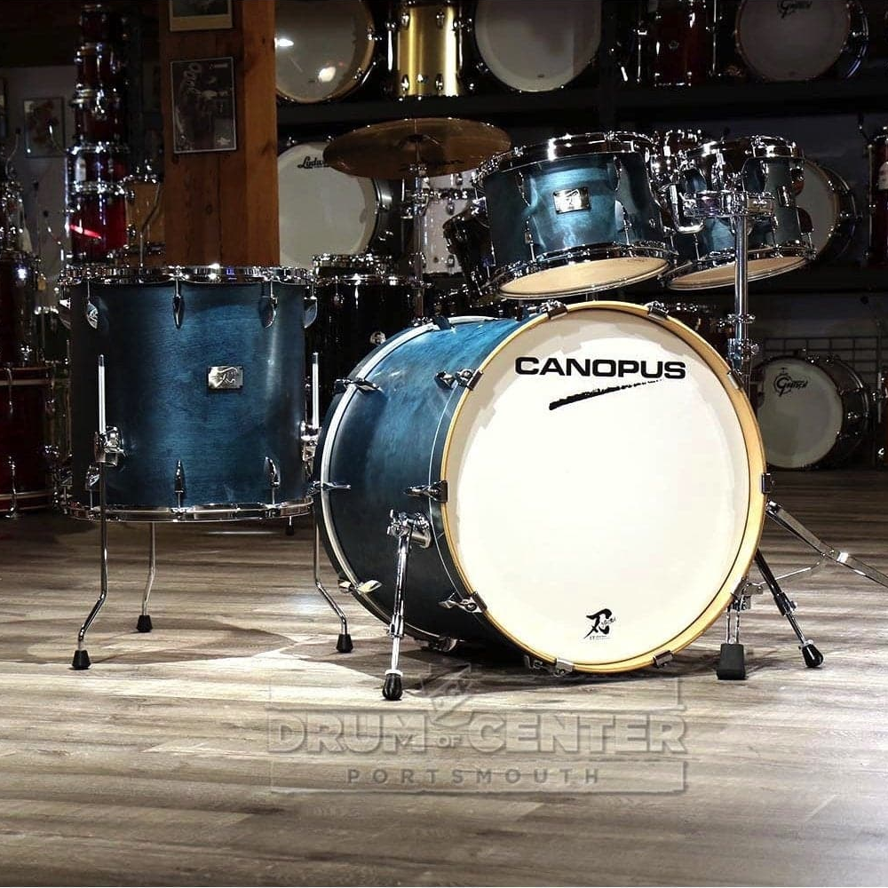 Canopus Yaiba 4pc Groove Kit Indigo Matte Lacquer - Drum Center Of Portsmouth