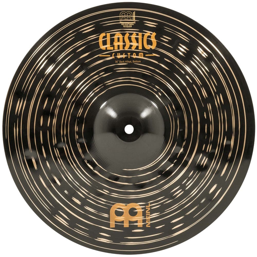 Meinl Classics Custom Dark Hi Hat Cymbals 14"