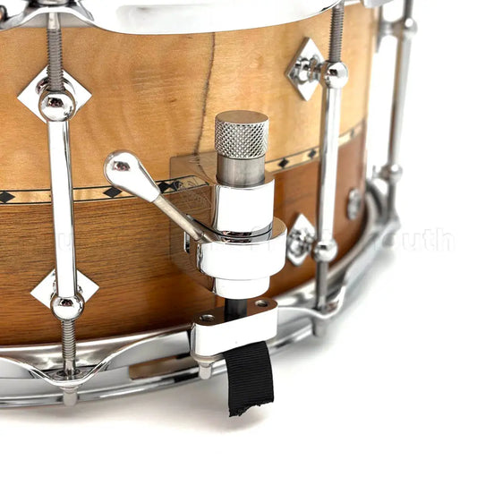 Craviotto Custom Shop Curly Maple/Mahogany Snare Drum 14x6 w/Maple Inlay - Drum Center Of Portsmouth
