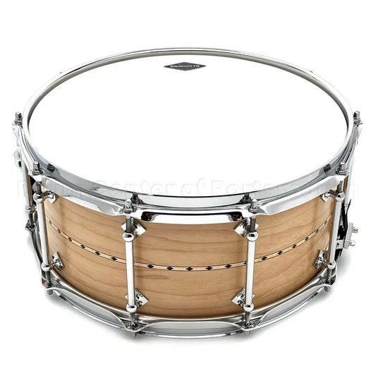 Craviotto Custom Shop Maple Snare Drum 14x6.5 w/Maple Inlay - Drum Center Of Portsmouth
