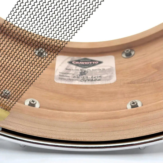 Craviotto Custom Shop Maple Snare Drum 14x6.5 w/Maple Inlay - Drum Center Of Portsmouth