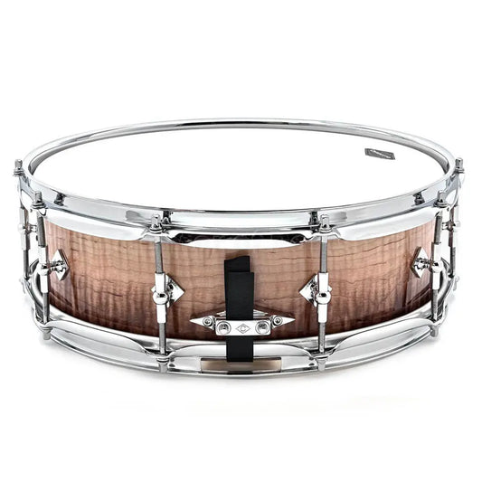 Craviotto Heirloom Figured Curly Maple Snare Drum 14x4.5 Burnt Fade - Drum Center Of Portsmouth
