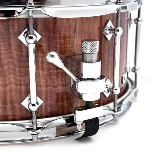 Craviotto Heirloom Figured Curly Maple Snare Drum 14x6 Burnt - Drum Center Of Portsmouth