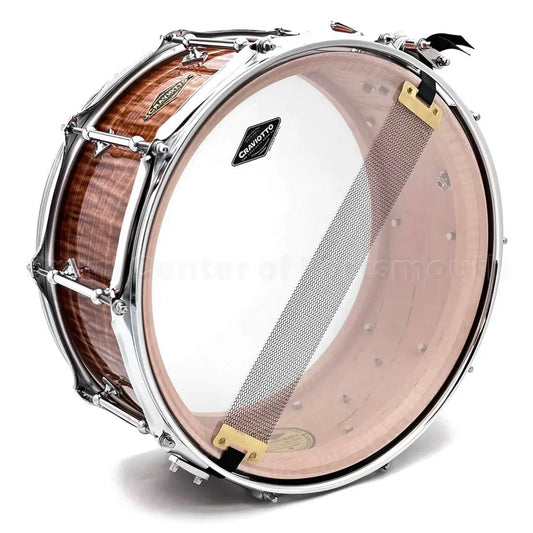 Craviotto Heirloom Figured Curly Maple Snare Drum 14x6 Burnt - Drum Center Of Portsmouth