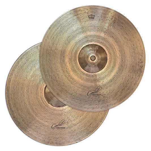Cymbal Craftsman Dark Modern Dry Hi Hat Cymbals 14" 968/1371 grams - Drum Center Of Portsmouth