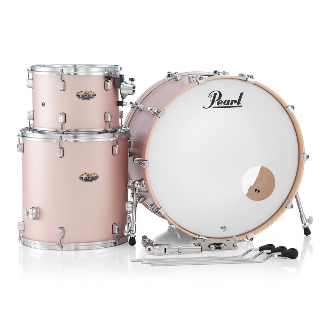Pearl Decade Maple 3pc Drum Set Rose Mirage