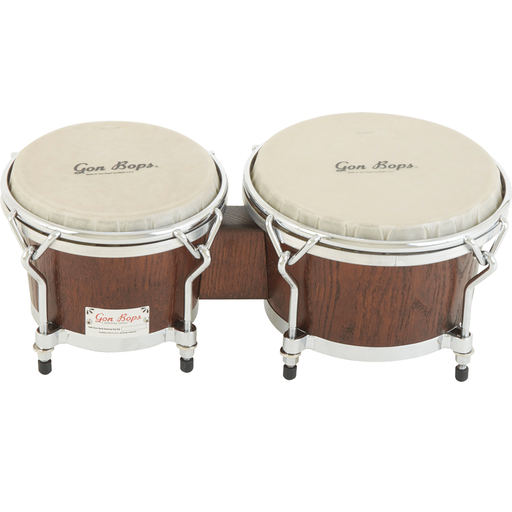 Gon Bops California Bongo Mahogany 7" & 8.5"