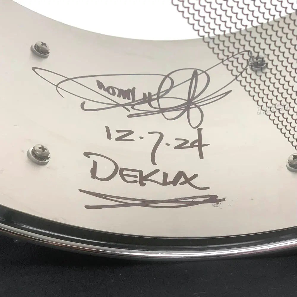 Dunnett Classic Stainless Steel Snare Drum 14x6.5 Brushed w/Die Cast Hoops - Drum Center Of Portsmouth