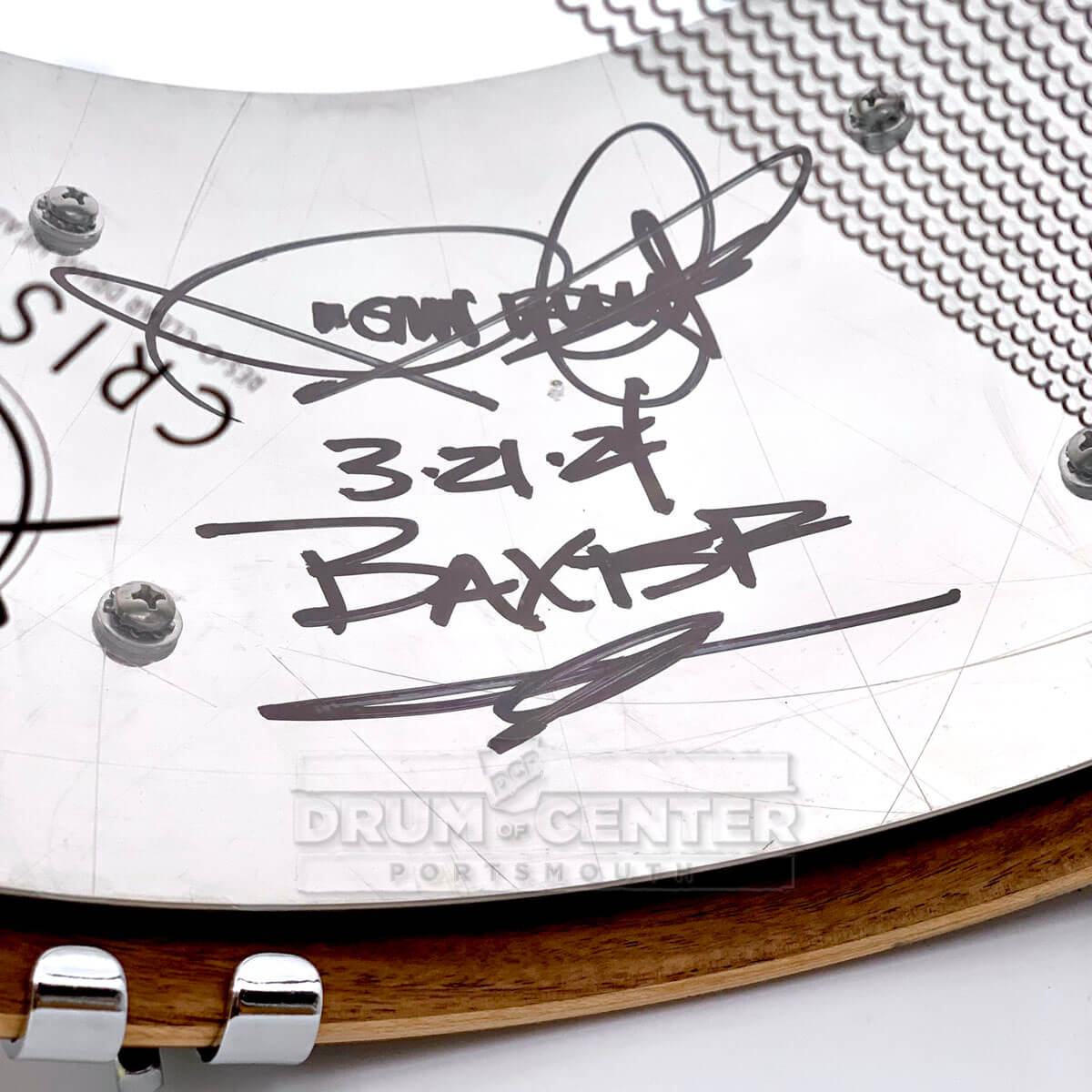 Dunnett Classic Stainless Steel Snare Drum 14x7 w/Acacia Hybrid Hoops - Drum Center Of Portsmouth
