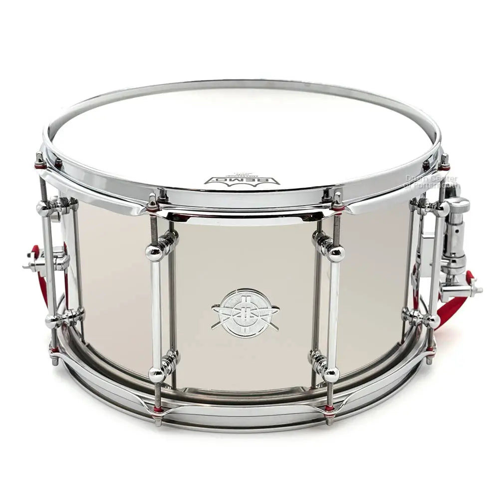 Dunnett Classic Stainless Steel Snare Drum 14x8 Polished - Drum Center Of Portsmouth