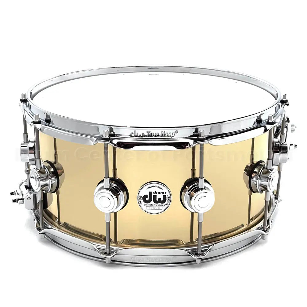 DW Collectors Bell Brass Snare Drum 14x6.5 - Drum Center Of Portsmouth