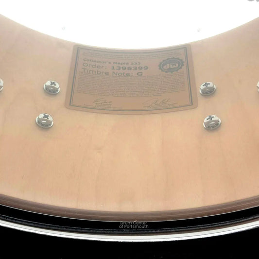 DW Collectors VLT 333 Maple Snare Drum 14x6.5 Broken Glass - Drum Center Of Portsmouth