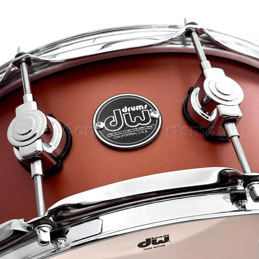 DW Performance Snare Drum 14x5.5 Hard Satin American Rust - Drum Center Of Portsmouth
