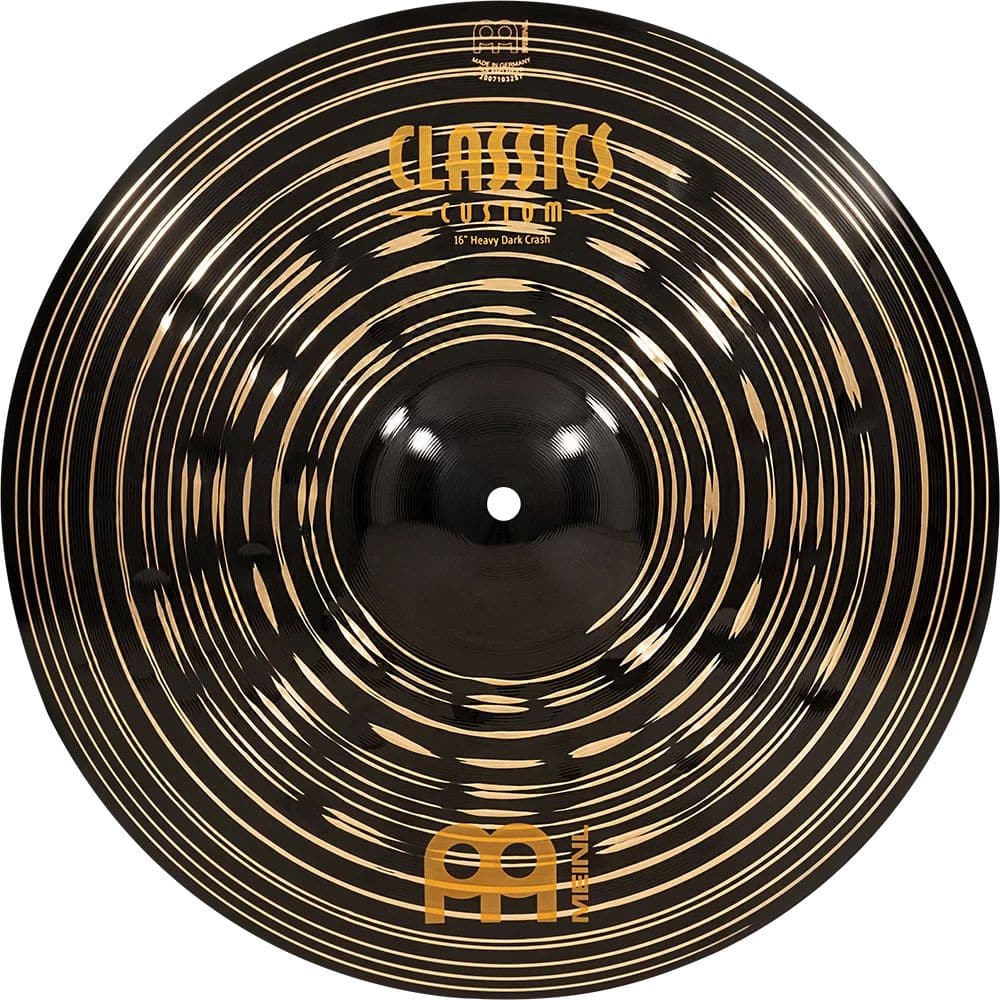 Meinl Classics Custom Heavy Dark Crash Cymbal 16"
