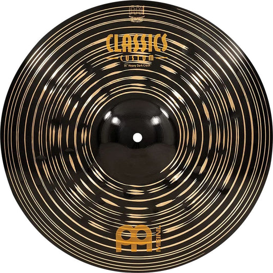 Used Meinl Classics Custom Heavy Dark Crash Cymbal 16" - Drum Center Of Portsmouth