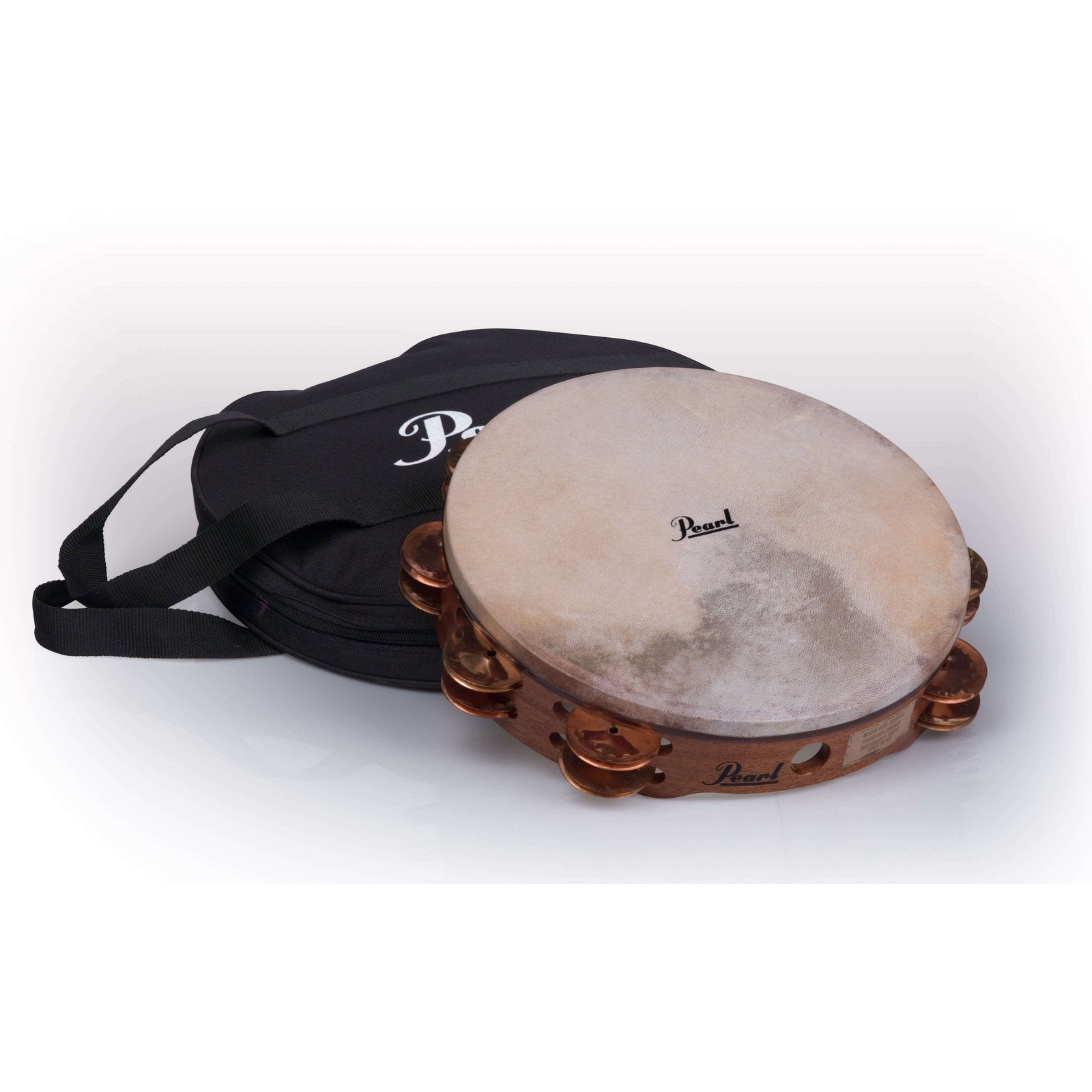 Pearl Orchestral Tambourines : Beryllium Copper/Phosphor Bronze 10"