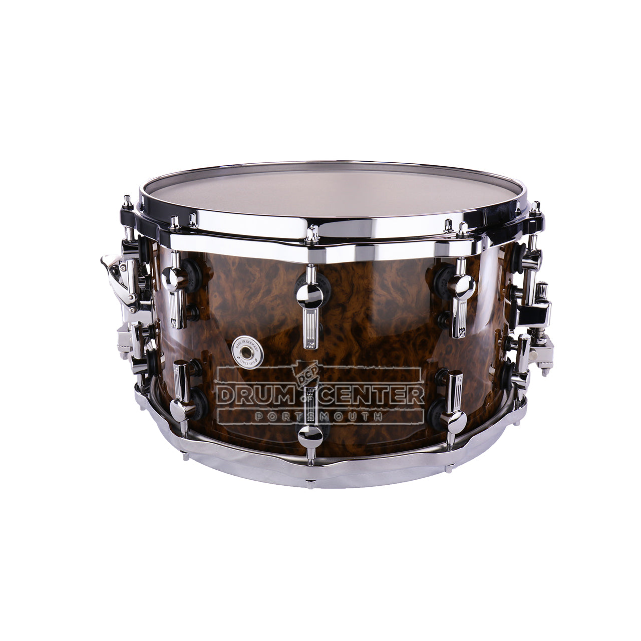 Sonor One Of A Kind Maple Snare Drum 14x8 w/Brown Oak Veneer