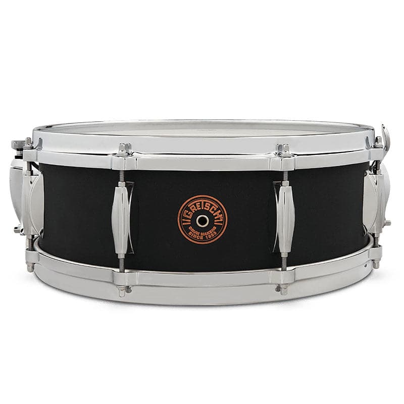 Used Gretsch USA Copper Snare Drum 14x5 Black Plated - Excellent - Drum Center Of Portsmouth