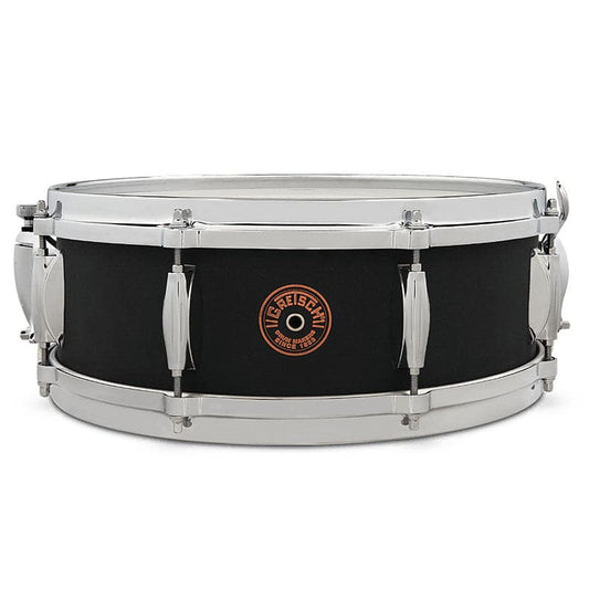 Used Gretsch USA Copper Snare Drum 14x5 Black Plated - Excellent - Drum Center Of Portsmouth