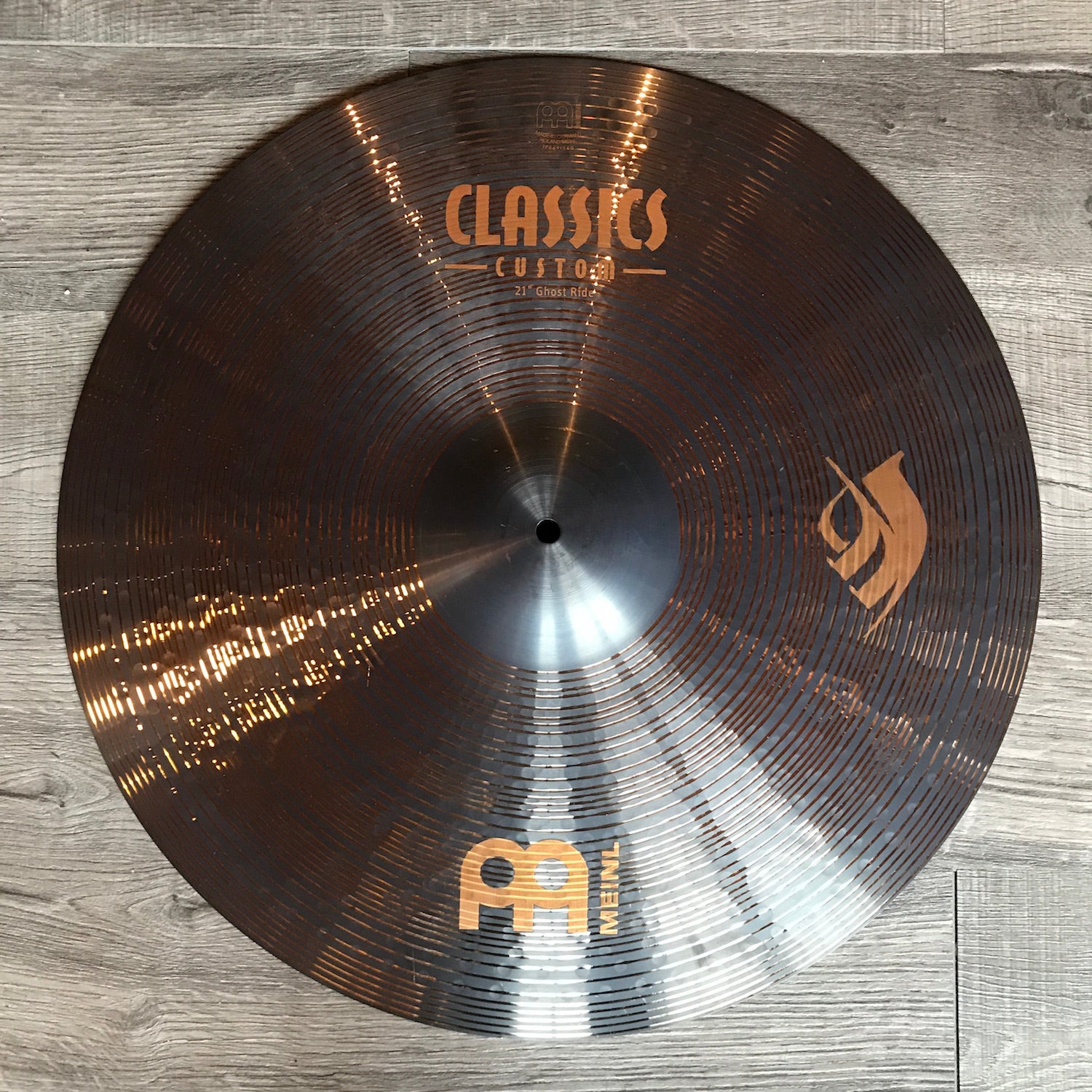 Meinl Classics Custom Dark Ghost Ride Cymbal 21" Demo Model