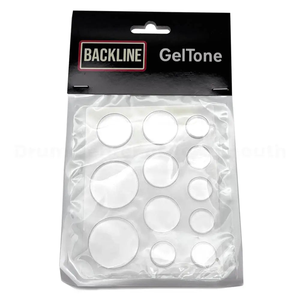 Backline Geltone Drum Dampener, EQ Knob Set Clear - Drum Center Of Portsmouth