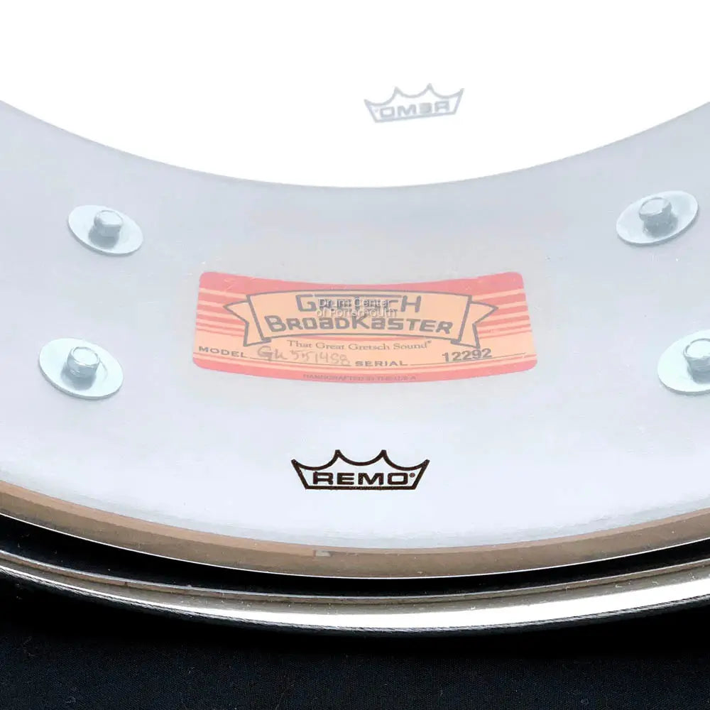 Gretsch Broadkaster Snare Drum 14x5.5 8-Lug Satin Antique Maple - Drum Center Of Portsmouth