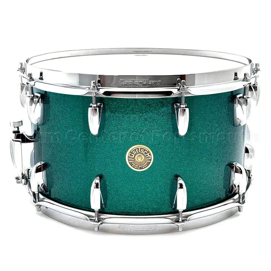 Gretsch Broadkaster Snare Drum 14x8 20-Lug Cadillac Green Sparkle - DCP Exclusive! - Drum Center Of Portsmouth