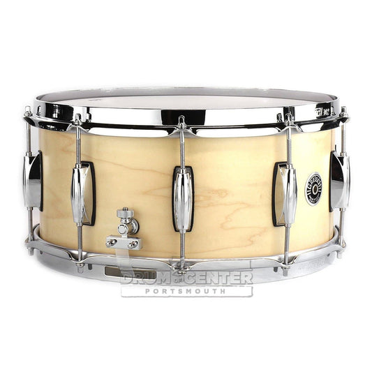 Used Gretsch Brooklyn Straight Satin Snare Drum 14x6.5 10-Lug - Excellent - Drum Center Of Portsmouth