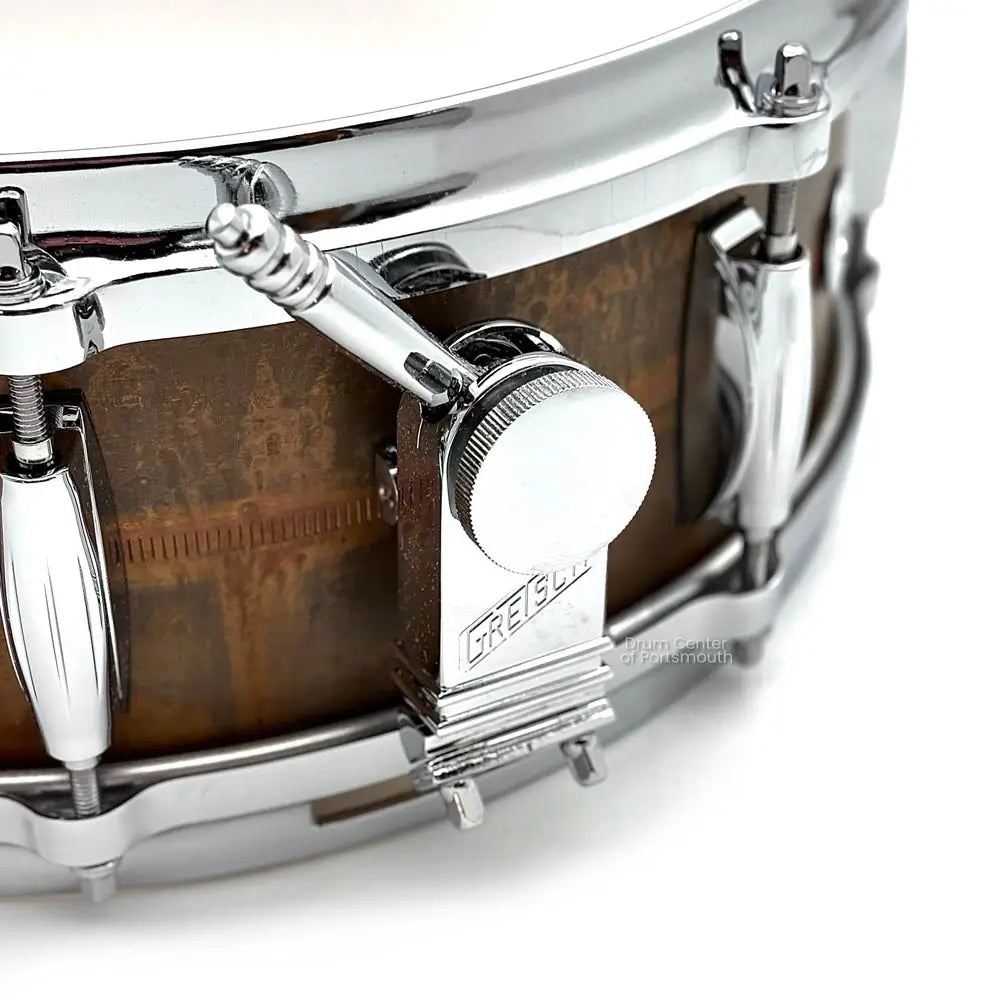 Gretsch USA Bronze Snare Drum 14x5 Aged Patina - Drum Center Of Portsmouth
