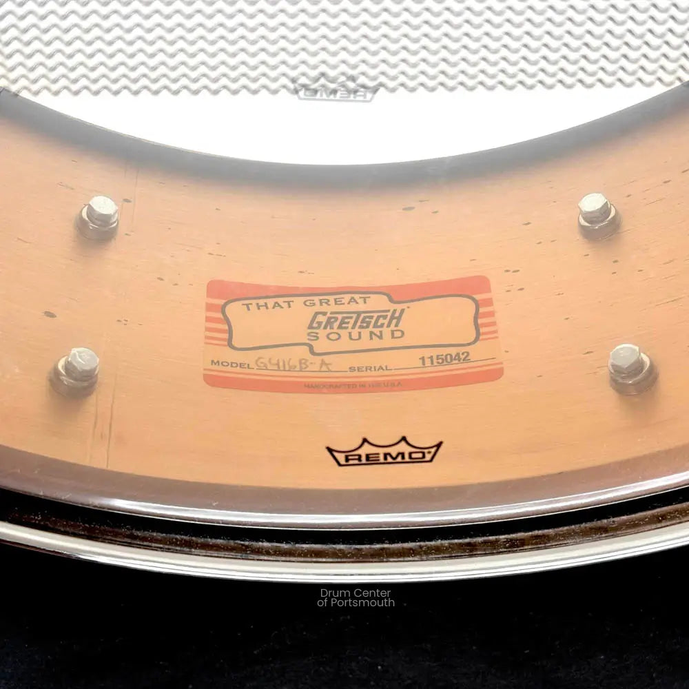 Gretsch USA Bronze Snare Drum 14x5 Aged Patina - Drum Center Of Portsmouth