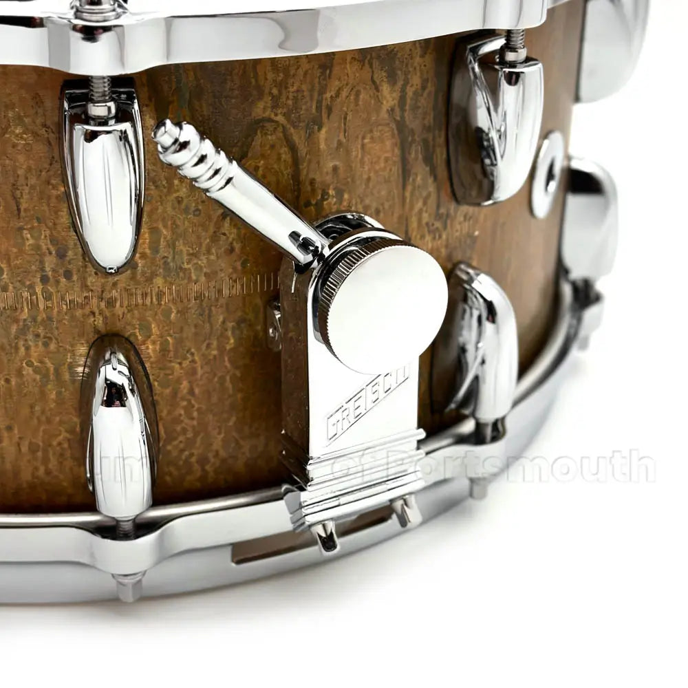 Gretsch USA Bronze Snare Drum 14x6.5 Aged Patina - Drum Center Of Portsmouth