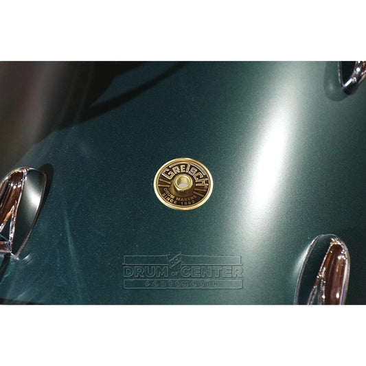 Gretsch USA Custom 3pc Drum Set Satin Cadillac Green