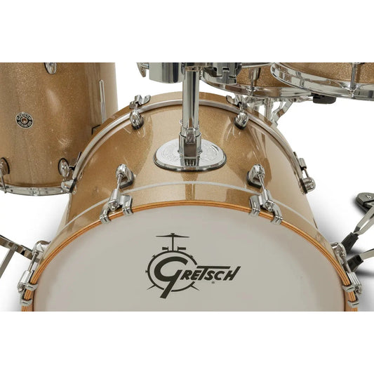 Gretsch Catalina Club CC2 3pc Drum Set 20/12/14 Sahara Sparkle - Drum Center Of Portsmouth