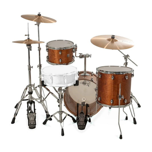 Gretsch Catalina Club CC2 3pc Drum Set 18/12/14 Satin Walnut Glaze - Drum Center Of Portsmouth