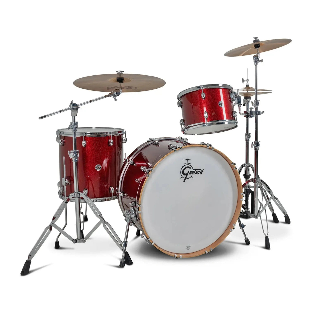 Gretsch Catalina Club CC2 3pc Drum Set 24/13/16 Dark Cherry Sparkle - Drum Center Of Portsmouth