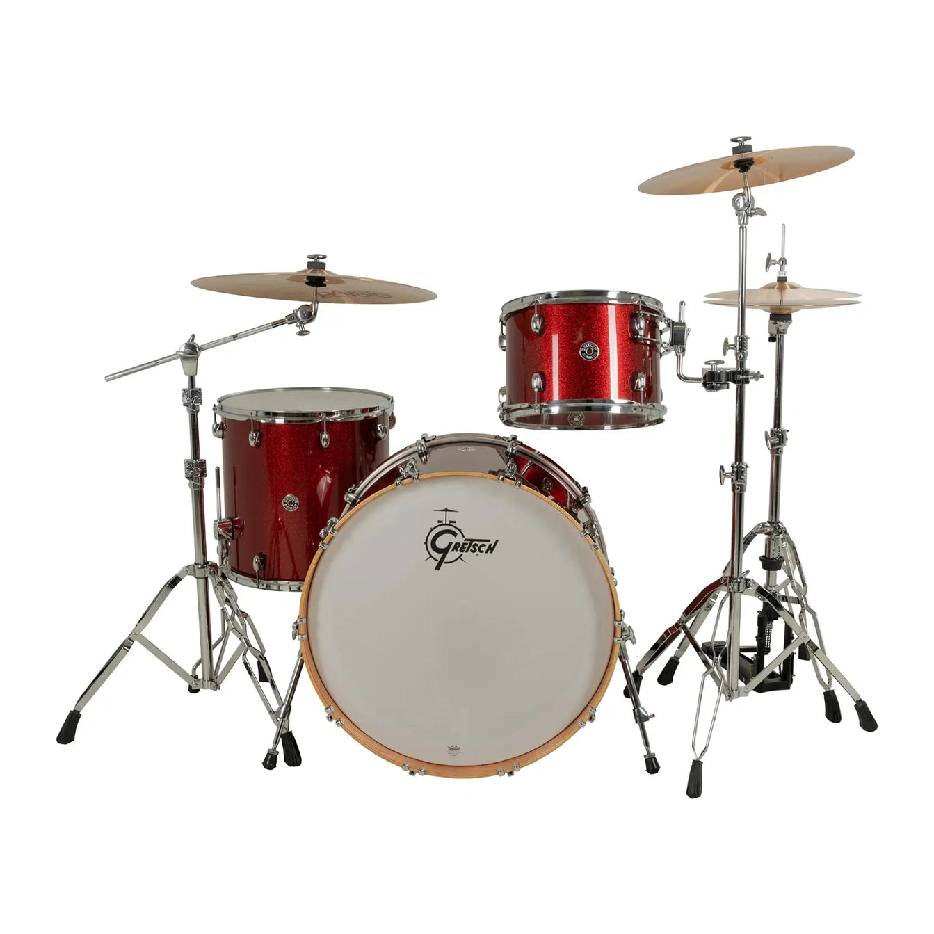 Gretsch Catalina Club CC2 3pc Drum Set 24/13/16 Dark Cherry Sparkle - Drum Center Of Portsmouth